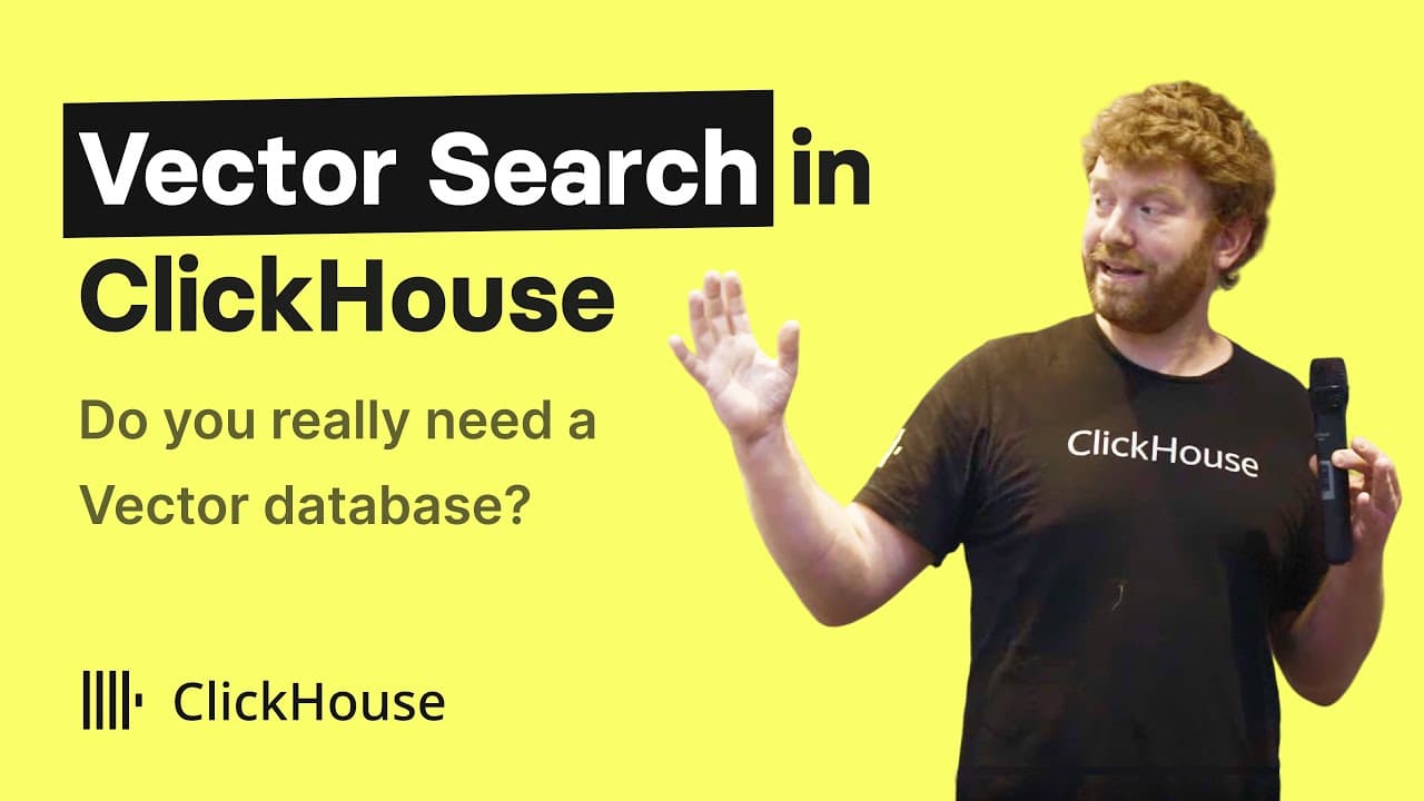 Vector Search In ClickHouse