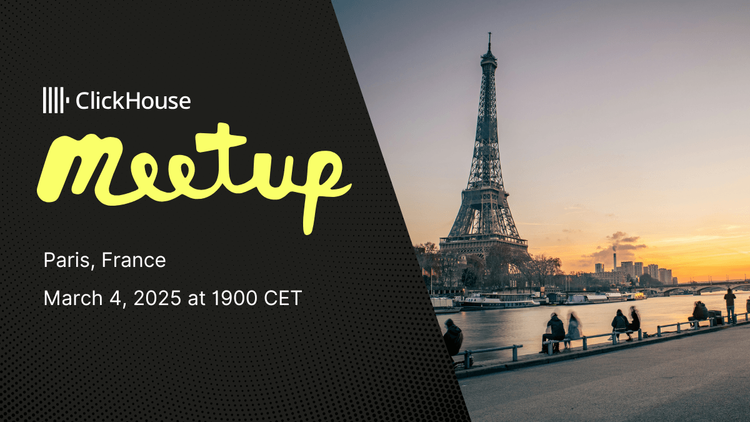 ClickHouse Meetup in Paris